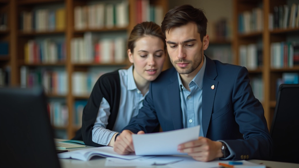 Chercheurs en économie analysant les données du PIB français dans un environnement académique moderne
