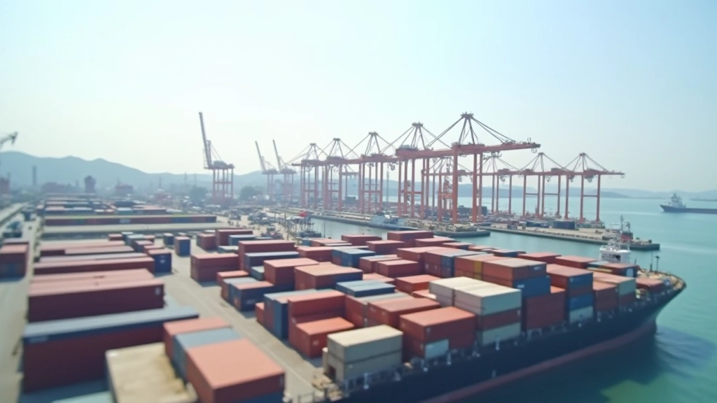 Bâtiments gouvernementaux français et port maritime